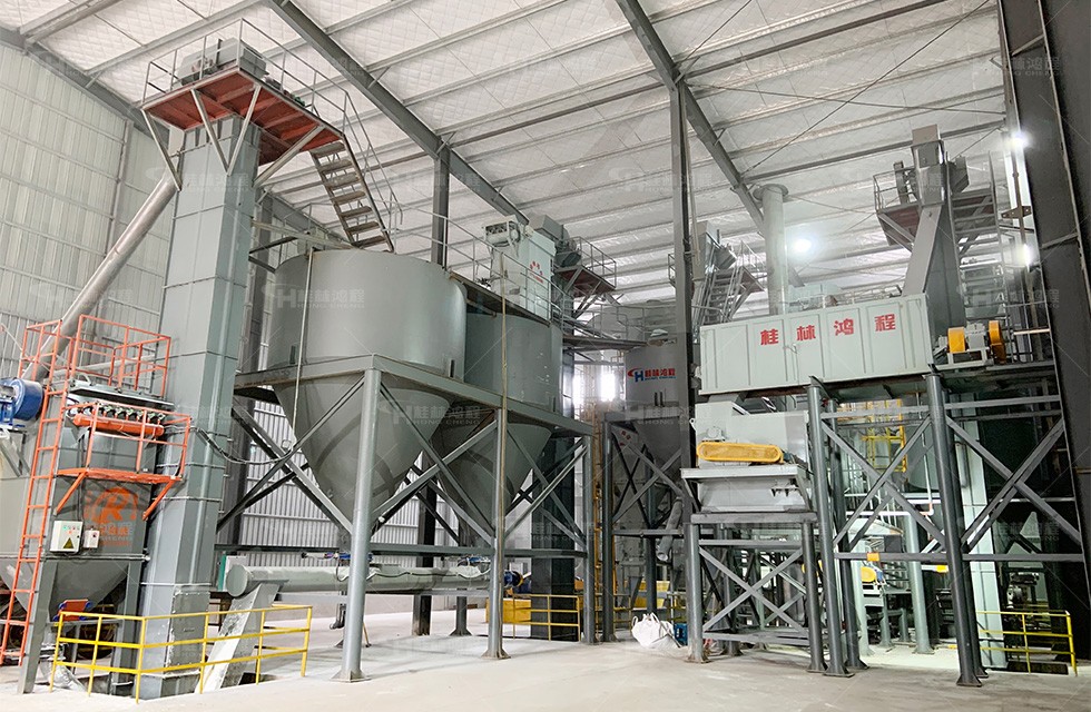 湖北某企業時產10噸氫氧化鈣生產線項目